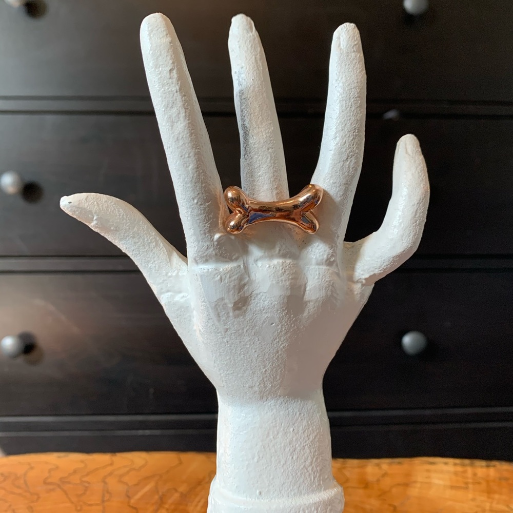Rose Gold Bone Ring - Picture 2 of 2